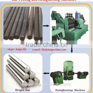 Hard Chrome Plated Rod / Bar Peeling Straightening and Polishing Machines thumbnail-1