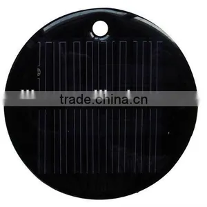 High Efficient Round Solar Panel 0.08W With CE RoHS ISO9001:2008 thumbnail-1