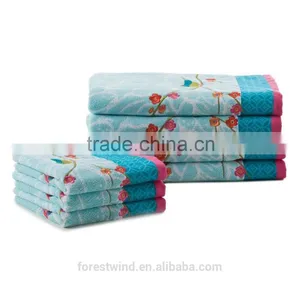 100% Cotton Microfiber Fabric Yard for Bath Towel thumbnail-4
