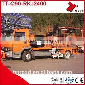Large Thermoplastic Spraying/Extrusion/screeding Road Marking Truck thumbnail-1