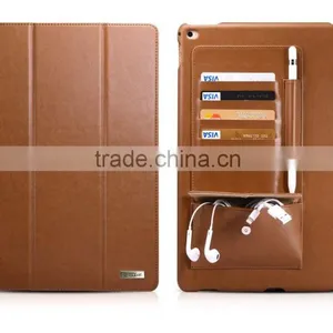 Original Icarer PU Leather Case For IPad Pro Business Design With Card Holder Leather Case For IPad Pro 12.9 MT-5351 thumbnail-4