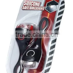 Hot Sell Waterproof Good Quality Silicone Bicycle Led Light thumbnail-3