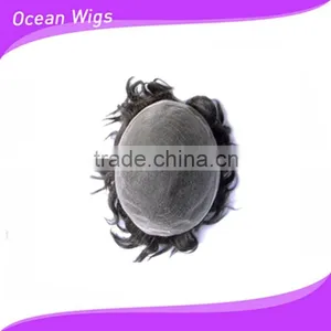 Black Mens Toupee thumbnail-1