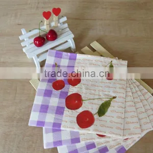 Safe and Clean Paper Printed Napkin With High Quality/advertisement Napkin Paper thumbnail-3