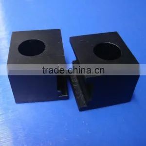 Factory Price Cnc Machining Black Nylatron NSM Nylon Bearing Bushing Quality Choice thumbnail-1