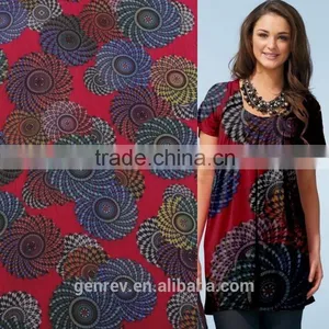 Polyester Fabric Printing Flower Printed Chiffon Fabric Digital Fabric Printing Factory Direct Sale thumbnail-1