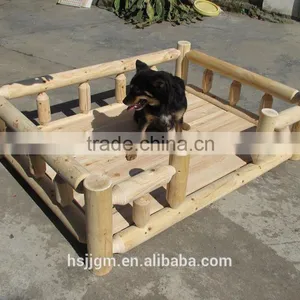 Outdoor Wooden Dog Beds for Large Dogs thumbnail-4