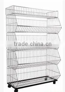 Different Style Metal Promotion Wire Mesh Cage Made in China thumbnail-6
