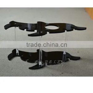 GH-RZ240 High Quality Small Acrylic Wine Display Racks ,customized Acrylic Wine Racks thumbnail-1