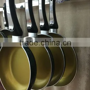 Aluminum Metal Copper Nonstick Coating Frying Skillet Pan Pizza Pan Egg Pan thumbnail-3
