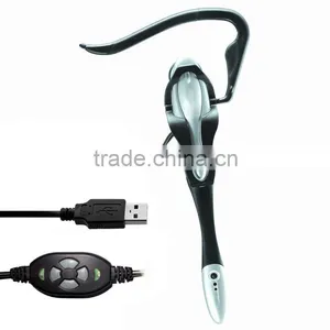 Wired Mono Computer pc USB Headsets thumbnail-1