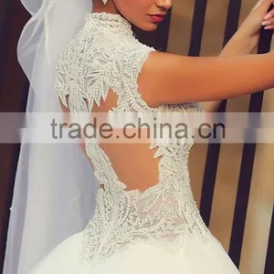 Beautiful Sweetheart Appliqued Wedding Dresses thumbnail-1