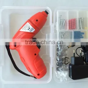 3.6Volt/4.8Volt Best Electric Screwdriver With Accessories and Bits in Plastic Carry Case thumbnail-2