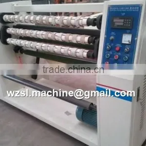 Multifunctional Bopp Office Packing Tape Slitting Machine , Stationery Tape Slitting Machine thumbnail-1