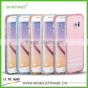 TPU Material Smallest Thickness High Quality TPU Phone Cases for Samsung S6 Edge thumbnail-6