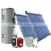 Heat Pipe Collector Split Pressurized Solar Water Heater for Home Heating System thumbnail-2