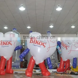 Custom Make Inflatable Heart Balloon, Inflatable Moving Cartoon Character Balloon thumbnail-1