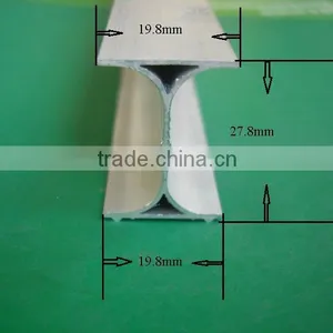 6063 T5 Aluminium Bending Rail Profile for Curtain thumbnail-1