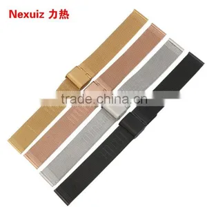Milanese Classic Buckle Stainless Steel Watchband 24mm thumbnail-5