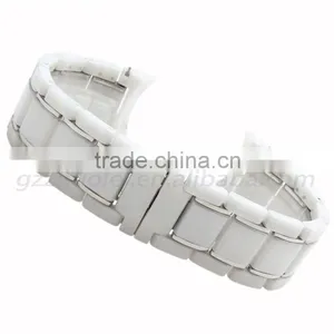 Classic Buckle Ceramic Watchband 24mm Watch Bracelet thumbnail-3