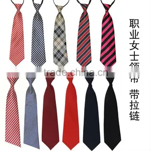 Women Zip Neck Tie thumbnail-1