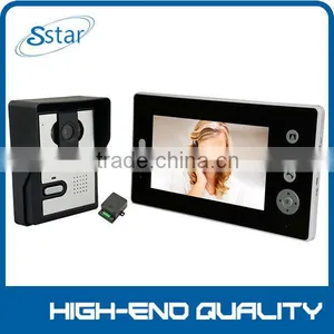 2.4GHz Wireless Video Doorphone & 7" TFT LCD Wireless Indoor Monitor XSL-712 thumbnail-1
