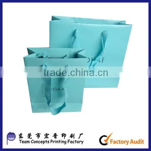 Metallic Foil Hot Stamping Jewelry Printed Paper Bag thumbnail-1