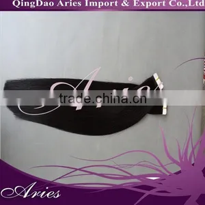 Top Grade Hot Sale Indian Remy Tape Hair Extensions Double Sided Cheap Remy Tape in Hair Extensions thumbnail-1