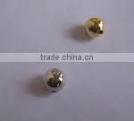 6MM Plain Round Gold Beads thumbnail-1