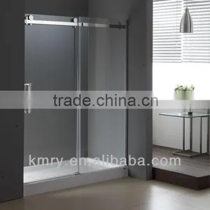Spare Parts Tempered Stainless Steel Prefabricated Sliding Small Cheap Shower Enclosures thumbnail-1