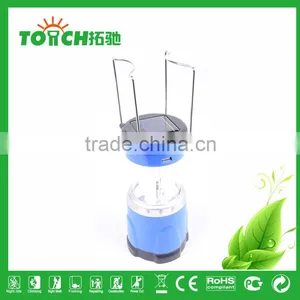 Solar Camping Light Rechargeable Camping Light Plastic Tent Lamp High Power ABS Lantern Emergency Searching Torch thumbnail-5