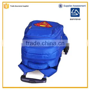 2016 China Sannovo Wholesale Latest Fashion Superman School Trolley Bags for Boys Supplier's Choice thumbnail-3