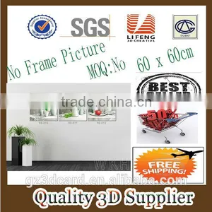 New Material PET 1.5mm No Frame Picture Handmade Photo Frames Designs,3d Picture thumbnail-1