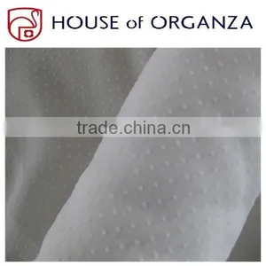 Flocking Organza Fabric for Holiday Decorations and Curtains thumbnail-1
