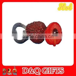 Custom Resin Fruit Shape Bottle Opener thumbnail-1