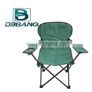 Outdoor Backrest Beach Camping Chair With Cup Holder DB1015 thumbnail-1