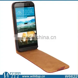 New Arrival Cell Phone Case Vertical Flip Cover for HTC One M9 Leather Case thumbnail-1
