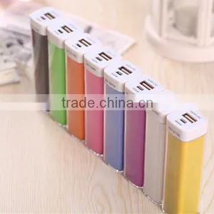 Wholesale 2015 Hot Sale Mini Portable Mobile 2600mah Power Bank thumbnail-1