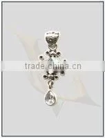 Women Pendant for Wedding, Silver Pendant, Awesome Pendant thumbnail-1