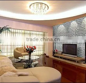 Natural River and Sea Mother of Pearl Shell TV Wall thumbnail-1