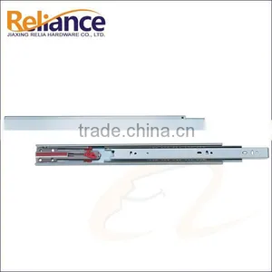 Hydraulic Ball Bearing Slide 3 Folding 14"-24" 45mm Telescopic Channel Drawer Slide thumbnail-1