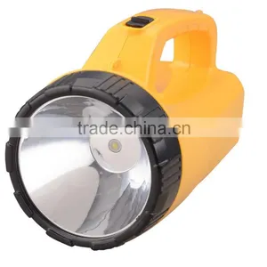 Rechargeable 3W High Power Led Torch With Solar Charge thumbnail-2