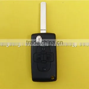 4 Button Flip Folding Remote Key Blank Shell for Peugeot 307 CE0536 thumbnail-2