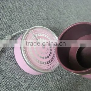 Pink Cosmetic Packaging Paper Core Tube thumbnail-3