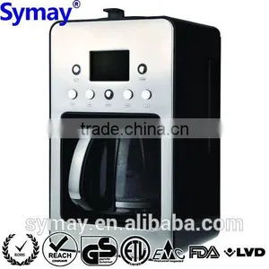 Electric Coffee Maker With 12 Cups 1.8L Capacity 1000W Power thumbnail-1