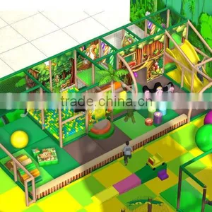 Exciting Jungle Adventure Indoor Playground/Large Size Commercial Jungle Theme Amusement Park thumbnail-4
