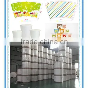 Paper Cup Raw Material Price With Single PE Coated Paper in China Factory thumbnail-1