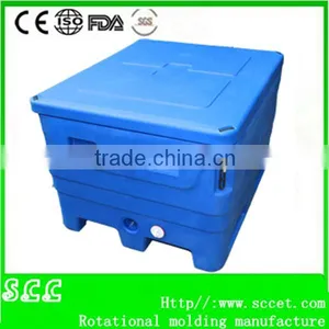 Roto Molded Fish Bin Manufacture Fish Transport Container Fish Storage Box thumbnail-1
