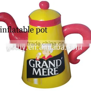 Customized Inflatable Advertising Kettle Plastic Pot thumbnail-1