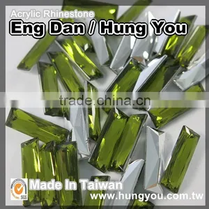 High Quality Bulk Lustrous Oblong Shaped Point Back Imitation Gemstones thumbnail-4
